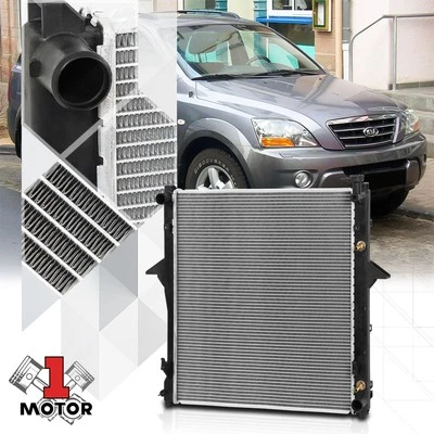 Aluminum Cooling Radiator OE Replacement for 07-09 Kia Sorento AT/MT dpi-2962 - Image 1 of 4