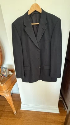 Emanuel Ungaro mans 套装 3 纽扣夹克,100% 羊毛。 — 第 1/4 张图片