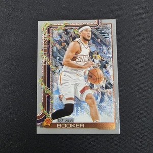 2025 Topps Holiday - Devin Booker #H124 Silver Glitter Parallel Phoenix Suns NM - Picture 1 of 2