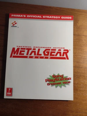 GUÍA OFICIAL DE ESTRATEGIA PARA VIDEOJUEGO METAL GEAR SOLID PRIMA'S Foto 1 de 2