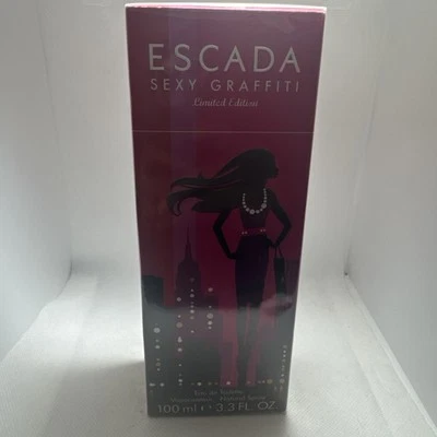 SEXY GRAFFITI por ESCADA 3,3 oz 100 ml EDT SPRAY MUJER SELLADO Foto 1 de 3