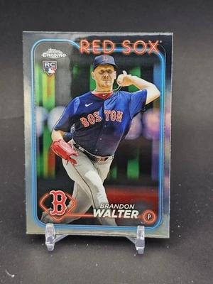 2024 Topps Chrome #254 Brandon Walter Refractors - Image 1 of 2