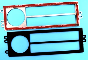 Painted Stainless Steel, Climate Control Replacement Face-Plate CRX 1988-1991 - Picture 1 of 5