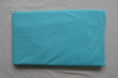 1 Yard Plain Fabric Sky Blue 100%Cotton Fabric NO TARRIF CHARGES 100%✅ ZK_74 - Image 1 of 4