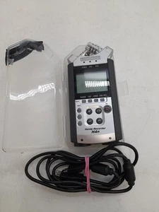 Zoom H4n Handy Recorder Digital Handheld Portable Black Silver Japan USED - Picture 1 of 8