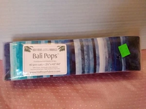 Stoff Hoffman Stoffe Bali Pops #BP-508-BREAKER 40 vorgeschnitten 2 1/2 x 43"/44" - Bild 1 von 9