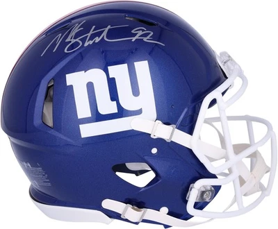 Michael Strahan New York Giants Autographed Speed Authentic Helmet - Image 1 of 2