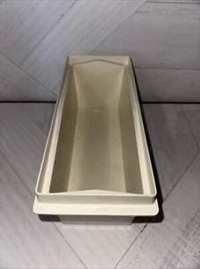 Vintage Kühlschrank Gefrierschrank Eis Server Aufbewahrung Eimer Cremeweiß Creme Ersatz - Bild 1 von 7