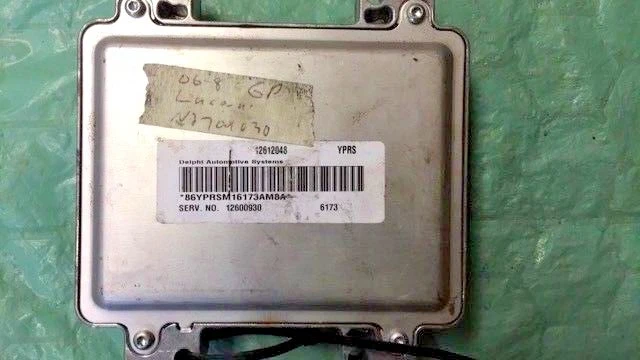 Ordenador ecu ecm 12612048 Pontiac Grand Prix o Lucerna 2006-2008 Foto 1 de 1