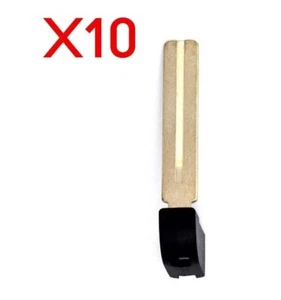 New Replacement Pack Lot of 10 Toyota Remote Smart Key Fob Emergency Blank Blade - Picture 1 of 5