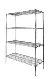Cool Room Shelving Zinc Coated- 1800Hx900Lx450D 4 Levels - Picture 1 of 3