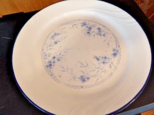 2# VTG Corelle Impressions Celestial Blue Dinner Plates 10" - Picture 1 of 2