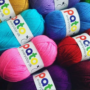 Cygnet PATO Everyday Knitting Yarn 100% Acrylic Wool 100g Ball 48 colours