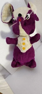Vintage  PURPLE 16" Rushton MOUSE? NICE!! - Picture 1 of 21