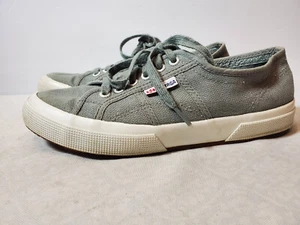 Zapatos de skate Superga de lona para mujer talla 10 para hombre 8,5 gris - Imagen 1 de 6
