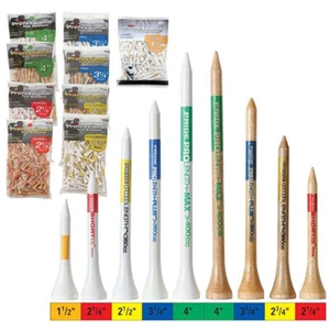 Pride Sports PTS Hard Wood Golf Tees - Picture 1 of 1