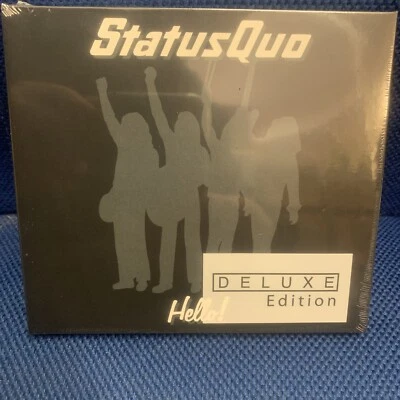 STATUS QUO - HELLO, 2 CD DELUXE EDITION, NEW AND SEALED - Image 1 of 3