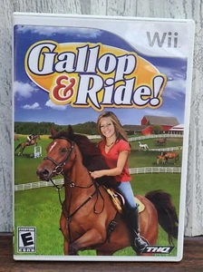 Galopp And Ride Wii Spiel mit Original Hülle & Anleitung Reiten Reitpony - Bild 1 von 13