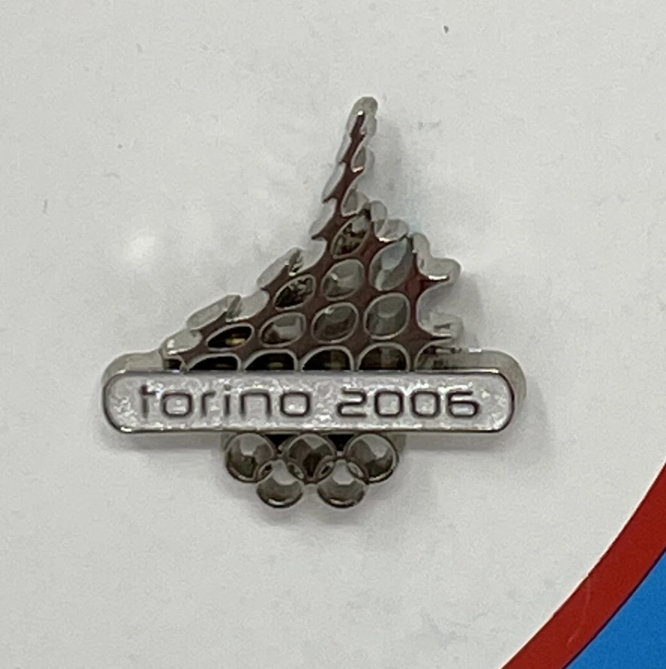 2006 Turin Olympic Pin - Lapel Winter Games Torino Italy - New On Card - Image 1 of 4