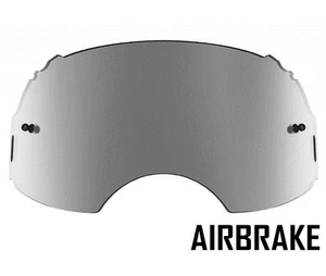 GOGGLE-SHOP SILBER SPIEGELLINSE passend für OAKLEY AIRBRAKE MOTOCROSS BRILLE - Bild 1 von 1
