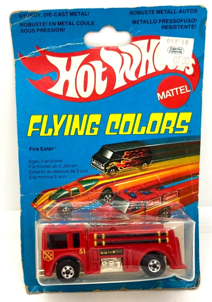 39469 HOT WHEELS / FLYING COLORS 1979 / FIRE EATER 1/64 - Photo 1/1