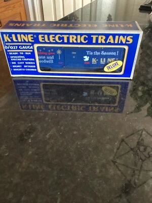 K-Line 6422 'Tis the Season' Boxcar O Gauge 1988 NIB - Image 1 of 3
