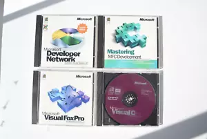 MICROSOFT bundle, Developer Network, Mastering MFC. Visual Fox Pro, VisualC++ 95 - Picture 1 of 9