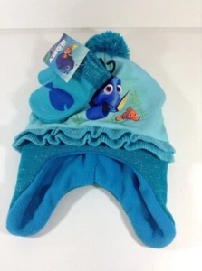 NEW Girls Hat & Glove set, Finding Dory, Blue, Retails $24.00 - Picture 1 of 6
