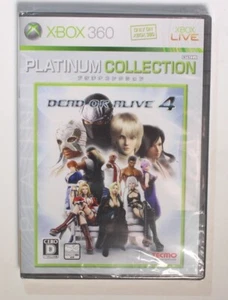 Dead or Alive 4 Xbox 360 Game Platinum Collection TECMO Japan Ver New - Picture 1 of 3