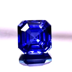 7.85 Ct Certified Natural Kashmir Blue Sapphire AA+++ Quality Loose Gemstone - Picture 1 of 4