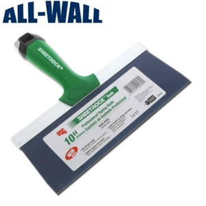 USG Sheetrock Pro 10" Trockenbau-Klebemesser, blauer Stahl mit Matrix-Stil-Griff - Bild 1 von 1