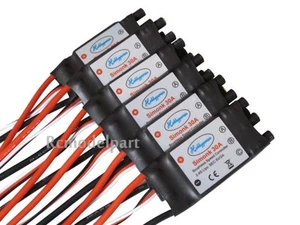 6pcs SimonK 30A ESC Brushless Speed Controller 2-4S for RC Hexacopter F550 S550 - Picture 1 of 6