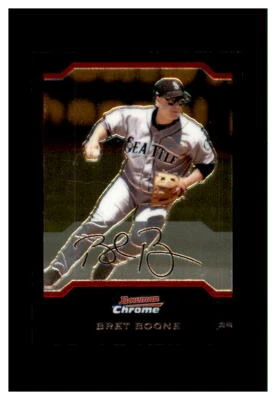 BRET BOONE SEATTLE MARINERS BOWMAN CHROME 2004 #140 - Image 1 of 2