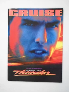 Days of Thunder Tom Cruise Movie Press Kit Folder 1990  Scarce  Excellent Cond - Picture 1 of 6
