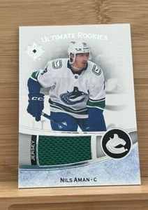 Nils Aman 2022-23 Ultimate Collection - Ultimate Rookies Jersey  444/799 - Picture 1 of 2