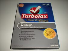 Intuit TurboTax Deluxe Federal E-file State 2011 - 28287034754
