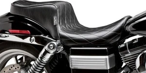 Le Pera Cherokee Asiento - Diamante Plisado Motocicleta Calle Bicicleta DM - Imagen 1 de 3