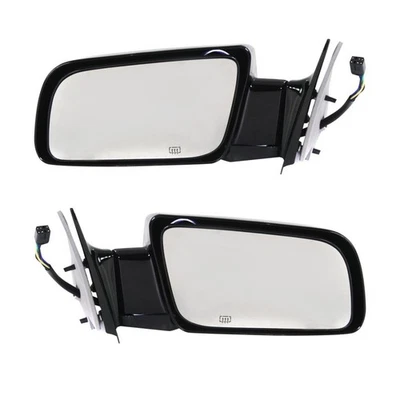 Espelho de porta lateral motorista e passageiro para GMC C3500 HD 1991-2002 | Par - Imagem 1 de 4