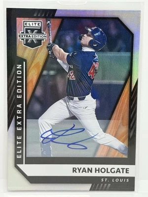 2021 Panini Elite Extra Edition Ryan Holgate Auto #70 Phillies/Cardinals - Image 1 of 2