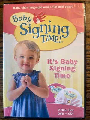 Baby Signing Time DVD 2008 Educational Baby Sign Language 2 Disc Set : VG — 第 1/2 张图片