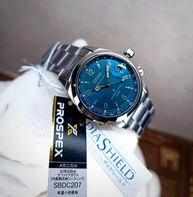 SEIKO альпинист SBDC207 синий F/S из Японии - Изображение 1 из 4