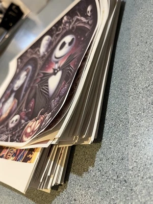 Bundle of 100 Ready to Press 20oz Tumbler Sublimation Prints Random Wraps - Image 1 of 4