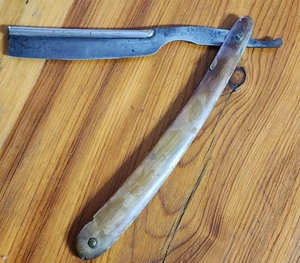 ANTIQUE 5/8" FRAMEBACK STRAIGHT RAZOR C W DAHLGREN ESKILSTUNA SWEDEN - Picture 1 of 3