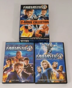 Fantastic 4 & Fantastic 4 : Rise of the Silver Surfer (2 Disc DVD Set, 2 Movies) - Picture 1 of 3