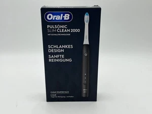 Oral-B Pulsonic Slim Clean 2000 Electric Toothbrush – 2 Modes, Timer, Black - Imagen 1 de 3