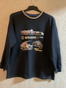 Men’s Size M Williams F1 Team Jumper In Navy - Picture 1 of 6