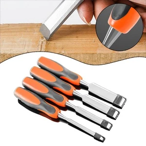 Ergonomically Designed 4 Piece Wood Chisel Set for Comfortable Extended Use - Picture 1 of 12