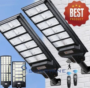 999999999LM 11000W De Luz LED Lampara Solar de Patio Exterior Jardin Luces Calle - Picture 1 of 180