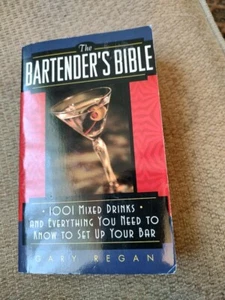 The BARTENDER'S BIBLE by Gary Regan PB ©1991 Reprinted 1999 - Picture 1 of 4