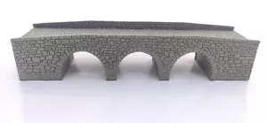 N STÄRKE N MASSSTAB MODELLEISENBAHN DREIFACHBOGEN L241 mm x H50 mm x B56 mm - Bild 1 von 13